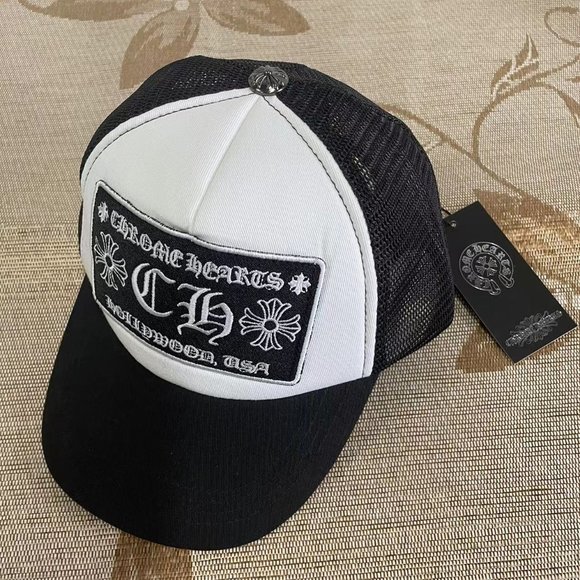 💯💕Chrome Hearts CH Hollywood Trucker Hat💯💕 - Picture 3 of 5